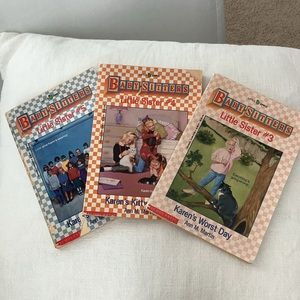 Vintage Baby-Sitters Club softcover book bundle | 1989 | series | #3 #4 #5